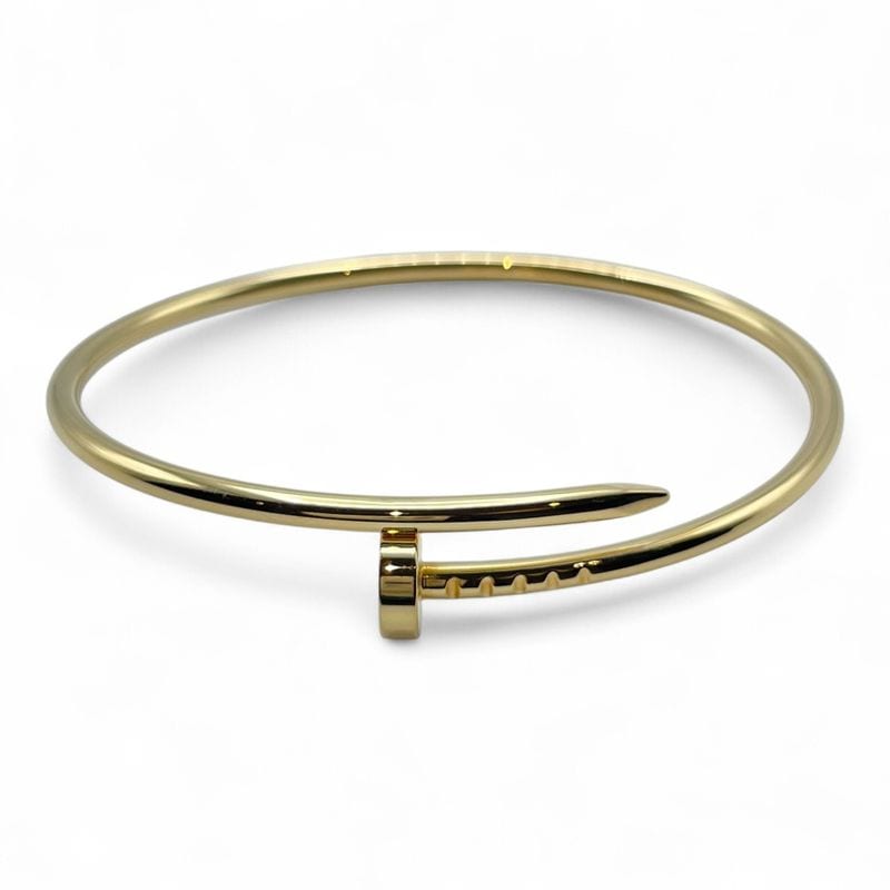 カルティエ ジュスト アン クル ブレスレット スモールモデル 16 イエローゴールド