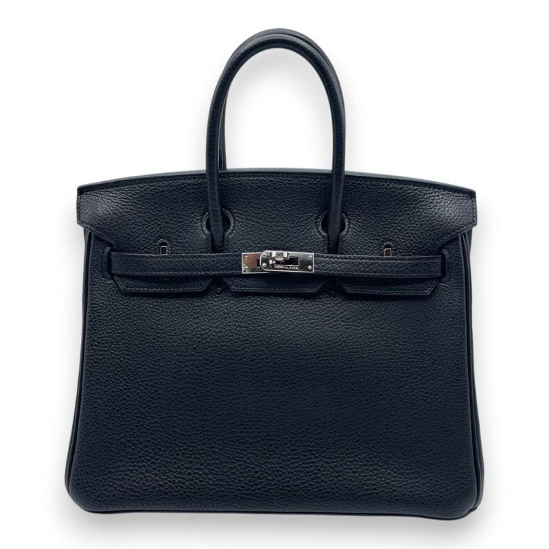 エルメス バーキン 25 ジョーヌミルトン スイフト シルバー金具 K刻印