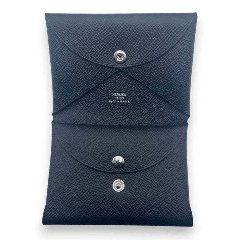 エルメス カルヴィ デュオ ノワール エプソン シルバー金具 W刻印