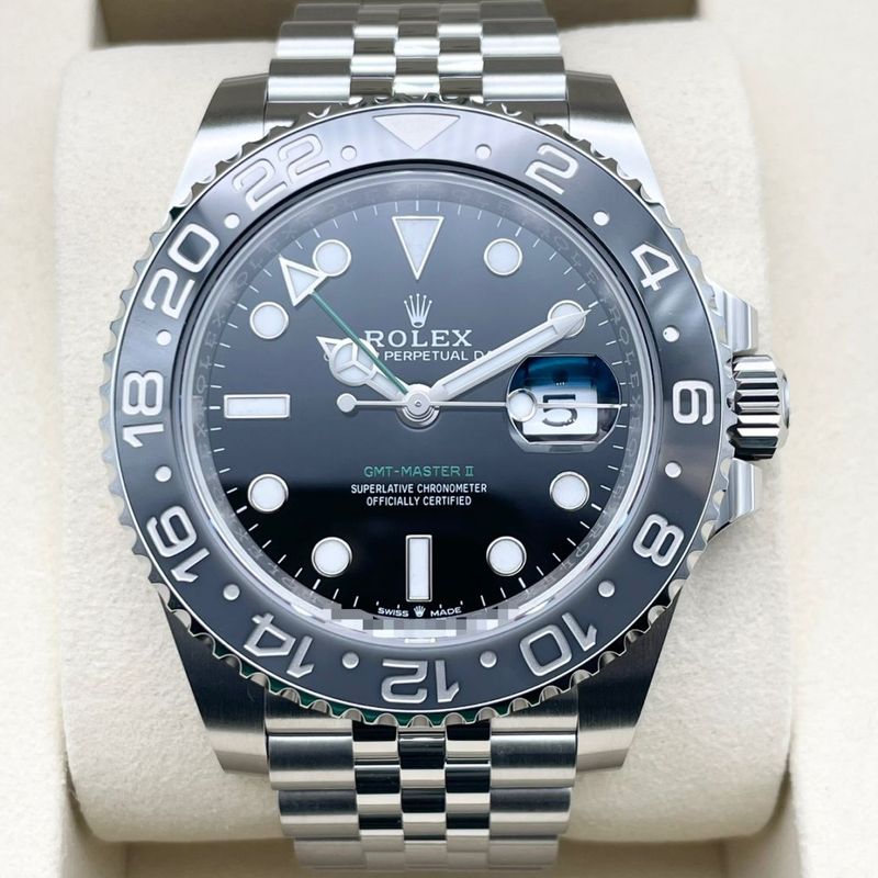ロレックス GMTマスターII 126719BLRO オイスターブレスレット メテオ