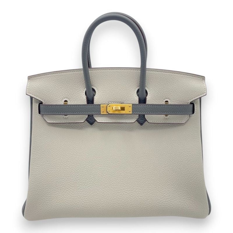 現金特価】エルメス バーキン25 エトゥープ トゴ シルバー金具 U刻印
