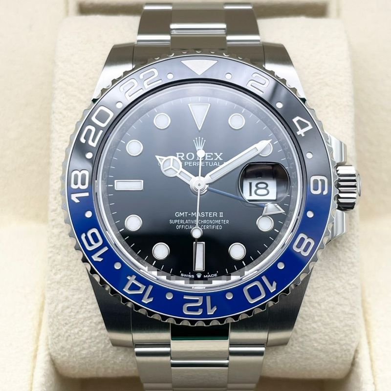 ロレックス GMTマスターII 126710BLNR バットマン オイスターブレス 40mm