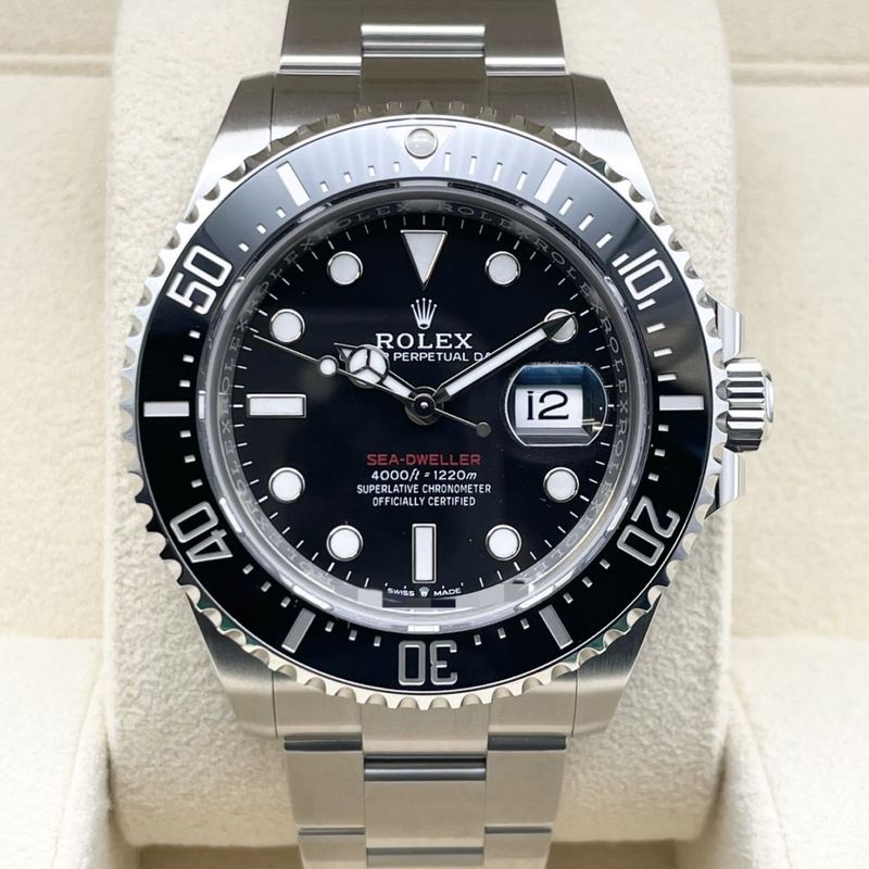 【美品！】ロレックス シードゥエラー 126600 ブラック オイスターブレスレット 43mm