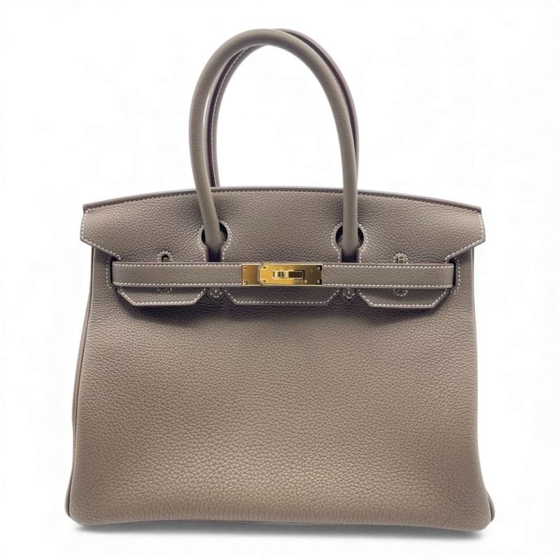 エルメス バーキン30 ツンドラ トゴ シルバー金具 B刻印 - ブランド品