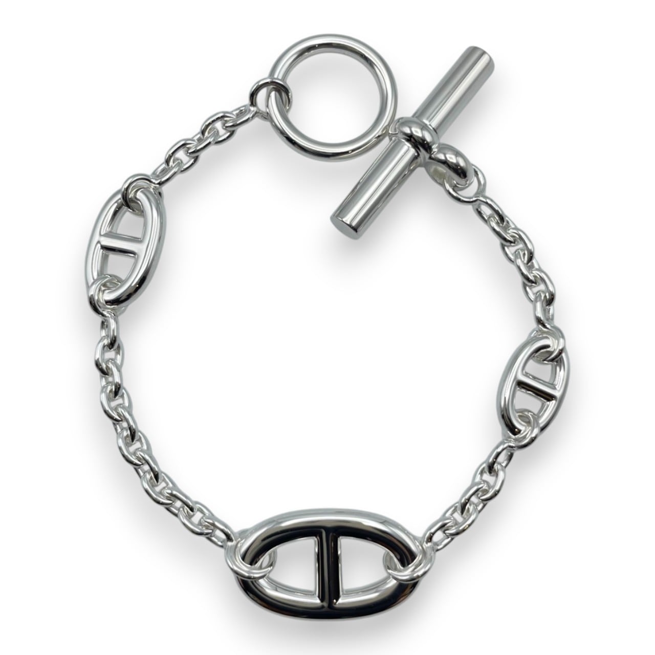 エルメス シェーヌダンクル ファランドール ST ブレスレット 925 3981 エルメス シェーヌ・ダンクル ファランドール ブレスレット ST