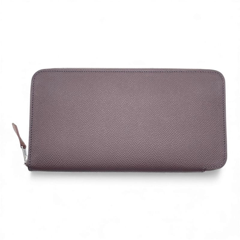 エルメス アザップロング シルクイン 20 ルージュアッシュ エプソン シルバー金具 W刻印