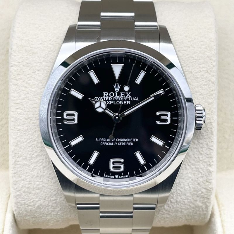 ロレックス エクスプローラー 124270 ブラック 36mm