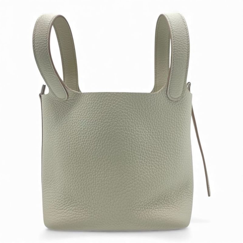 エルメス ピコタンロック PM べトン トリヨンクレマンス シルバー金具 K刻印