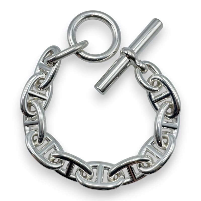 エルメス シェーヌ・ダンクル ブレスレット TGM シルバー925 11コマ