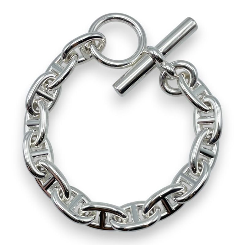 エルメス シェーヌ・ダンクル ブレスレット MM シルバー925 14コマ