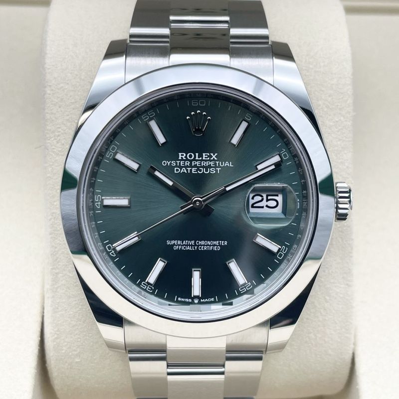 ロレックス デイトジャスト 126334 アズーロブルー ジュビリーブレス