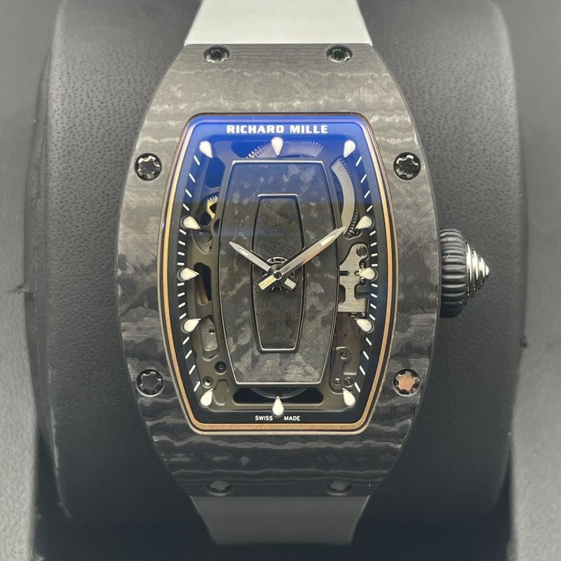 リシャールミル オートマティック RM030 ローズゴールド ラバーベルト