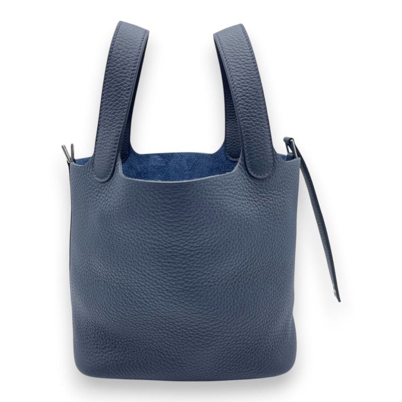 エルメス ピコタンロック MM ノワール トリヨンクレマンス シルバー