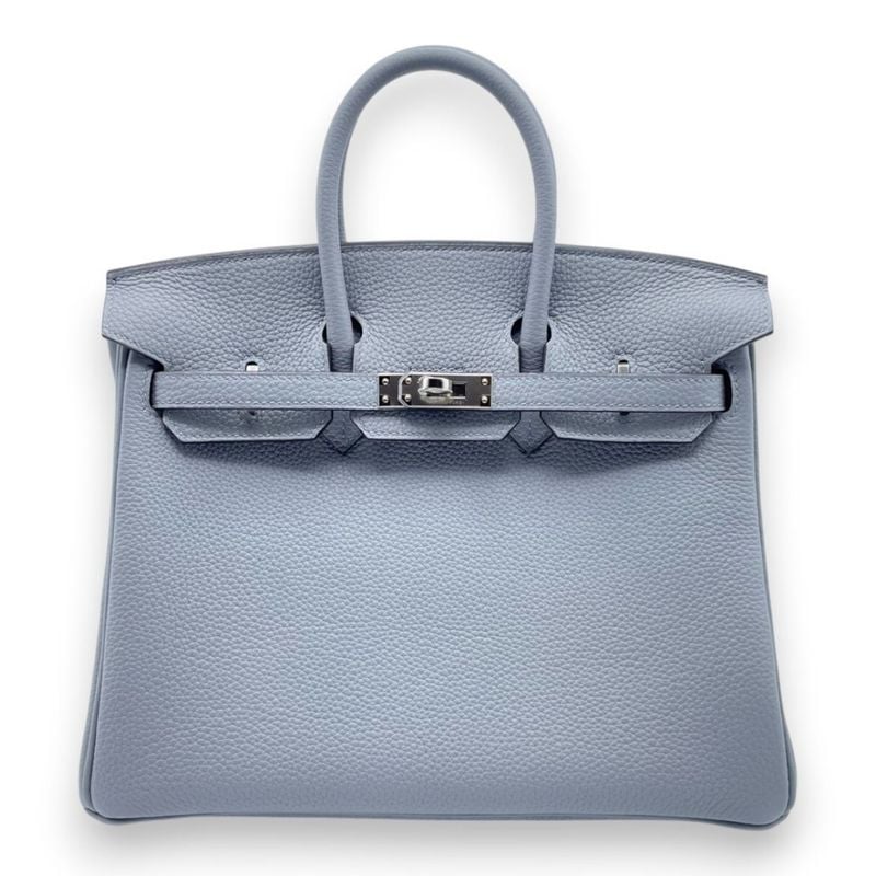 エルメス バーキン 25 オレンジ トゴ シルバー金具 U刻印 - ブランド品