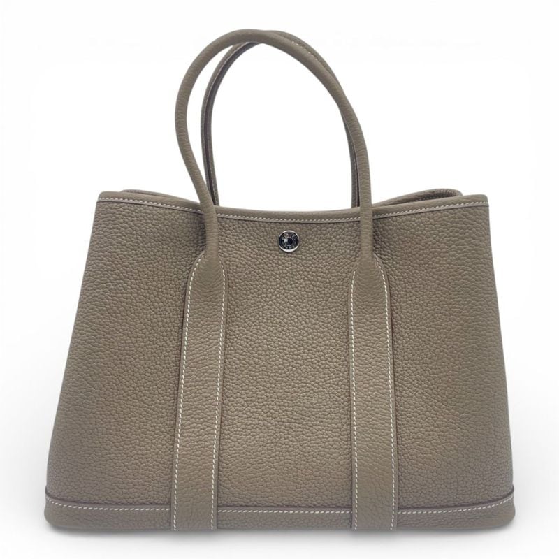 エルメス ガーデンパーティー PM ノワール ネゴンダ W刻印 - ブランド