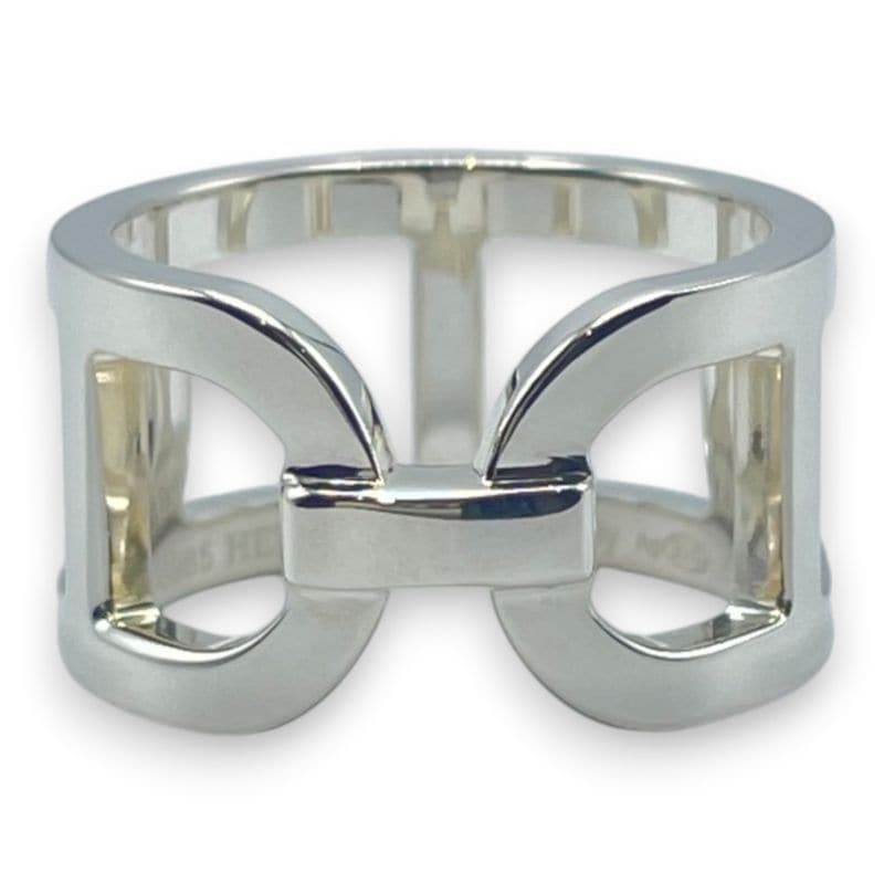 エルメス エヴァー・シェーヌ・ダンクル リング MM 50 シルバー925 10号