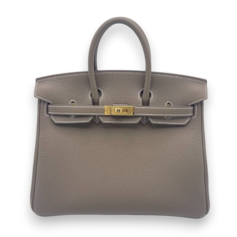 エルメス バーキン25 ブラックヴォーエプソン シルバー金具 - ブランド