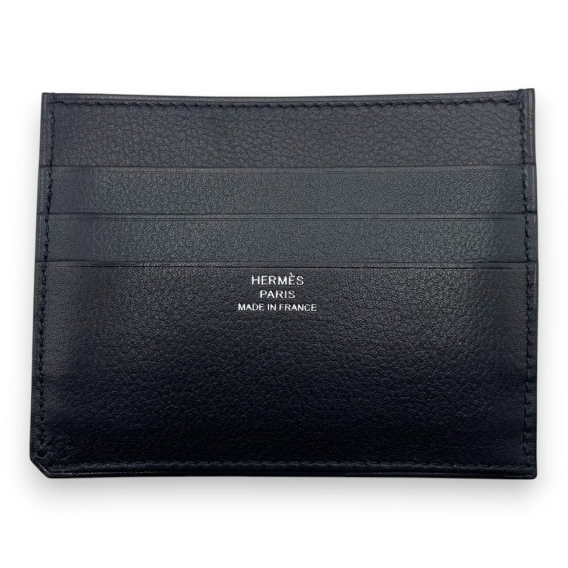 エルメス カードケース Hセリエ ノワール エヴァーグレイン W刻印