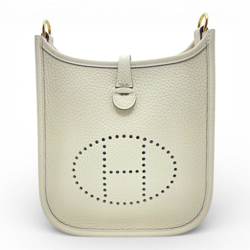 エルメス エヴリン TPM トリヨンクレマンス ゴールド ゴールド金具 W