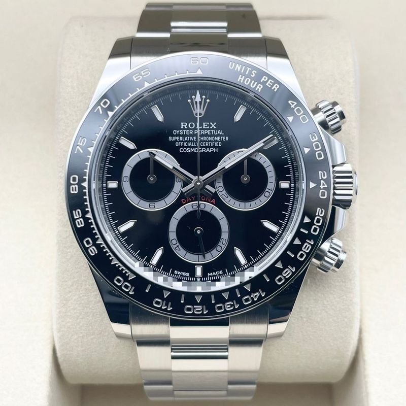 ロレックス デイトナ 126500LN ブラック ステンレススチール オイスターブレス 40mm