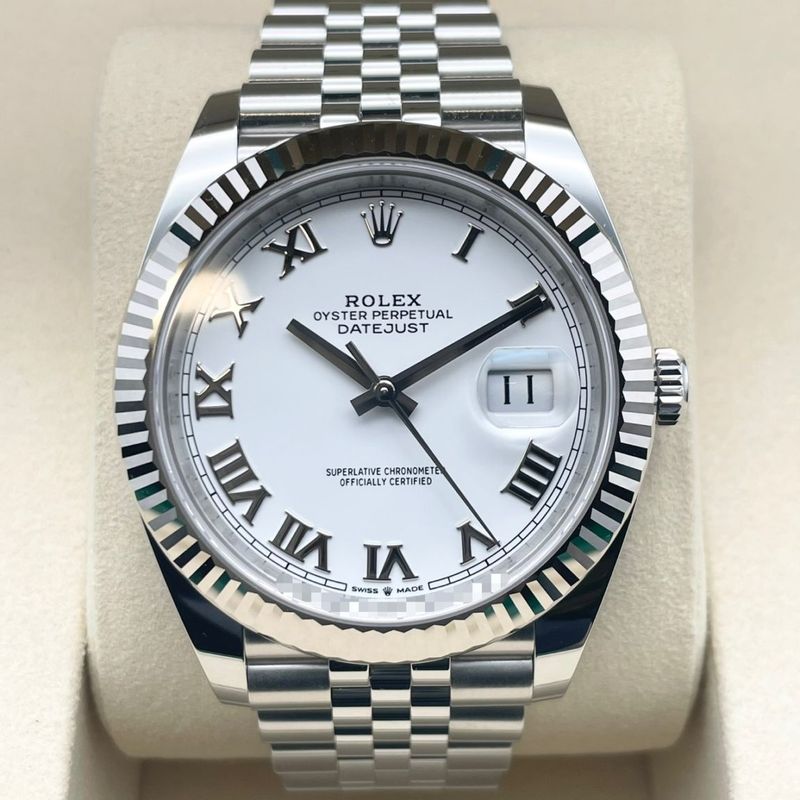 ロレックス デイトジャスト 126334 ホワイトローマ ジュビリーブレス 41mm