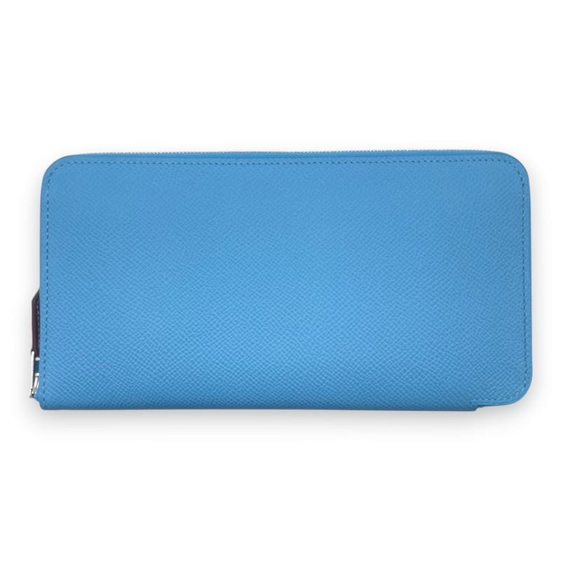 エルメス アザップロング シルクイン 20 セレステ エプソン シルバー金具 B刻印