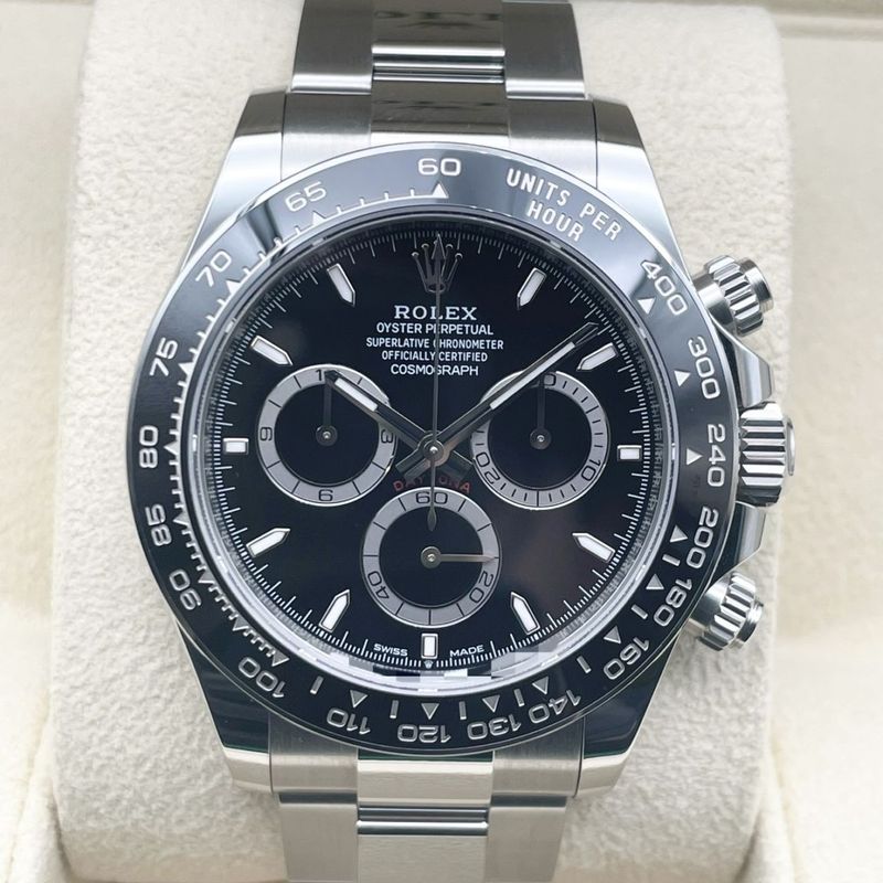 ロレックス デイトナ 126500LN ブラック ステンレススチール オイスターブレス 40mm