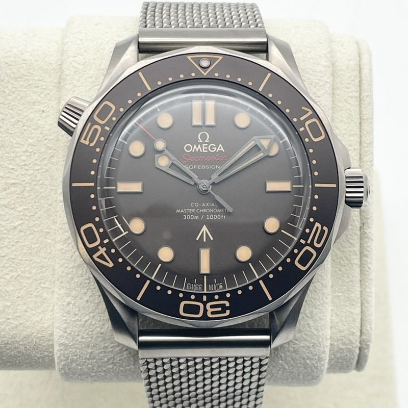 【定価約160万！】オメガ シーマスター ダイバー300M 210.90.42.20.01.001 チタン ブラウン 42mm