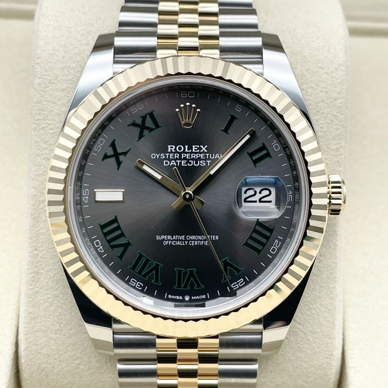 【26年1月ギャラ！】ロレックス デイトジャスト 126333 スレートローマン 41mm