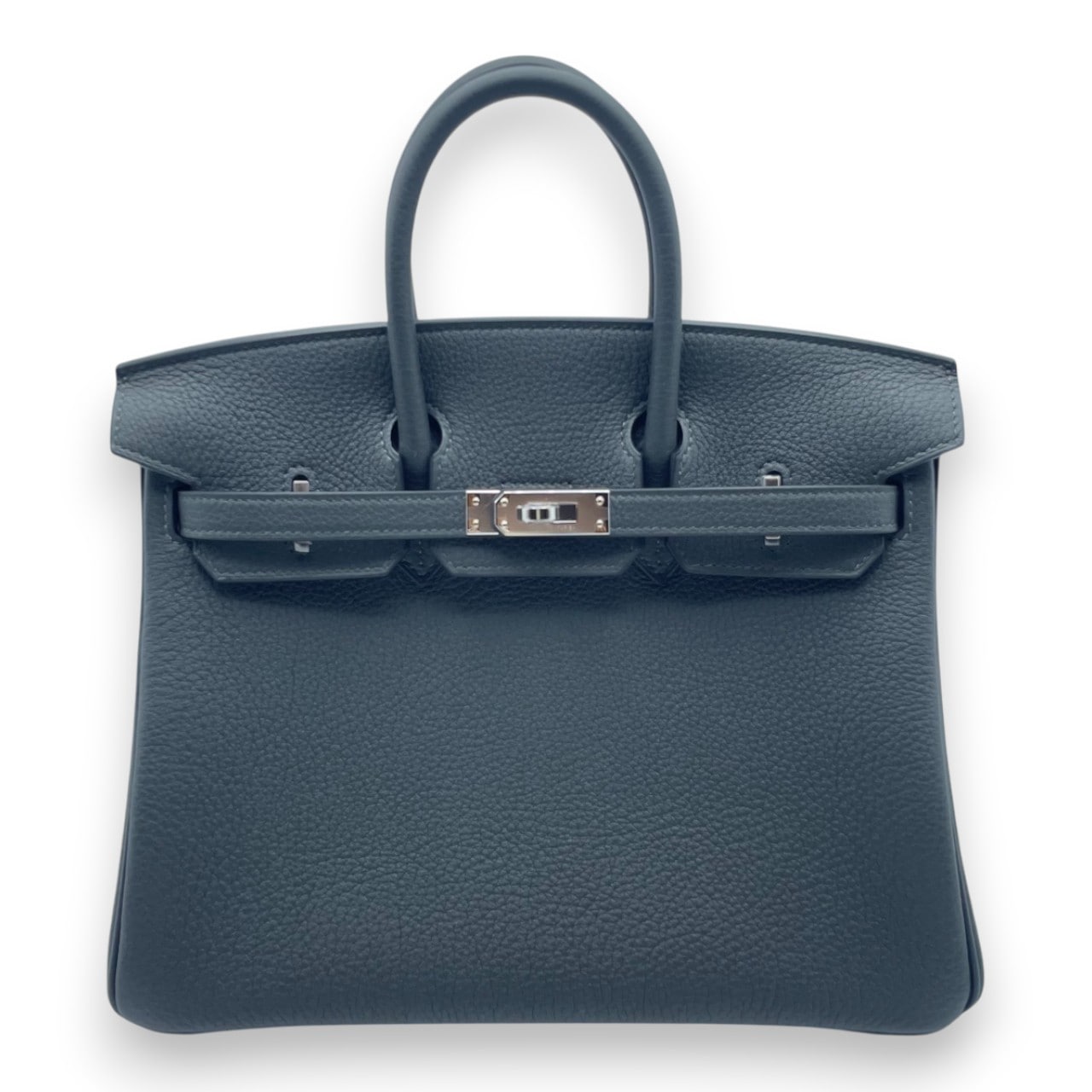 エルメス バーキン 25 ヴェールマングローブ トゴ シルバー金具 W刻印