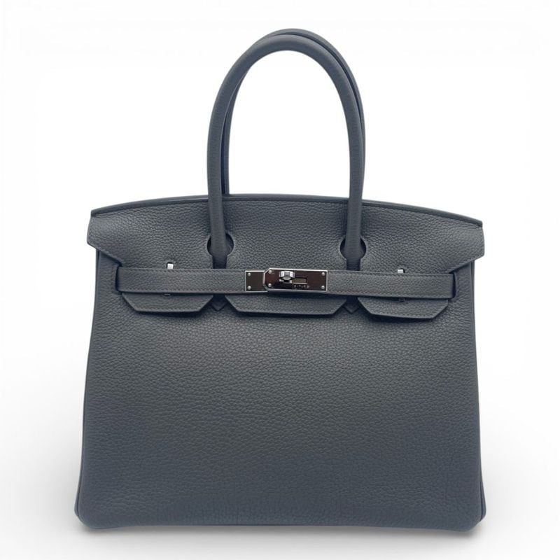 エルメス バーキン 30 エタン トゴ シルバー金具 Z刻印