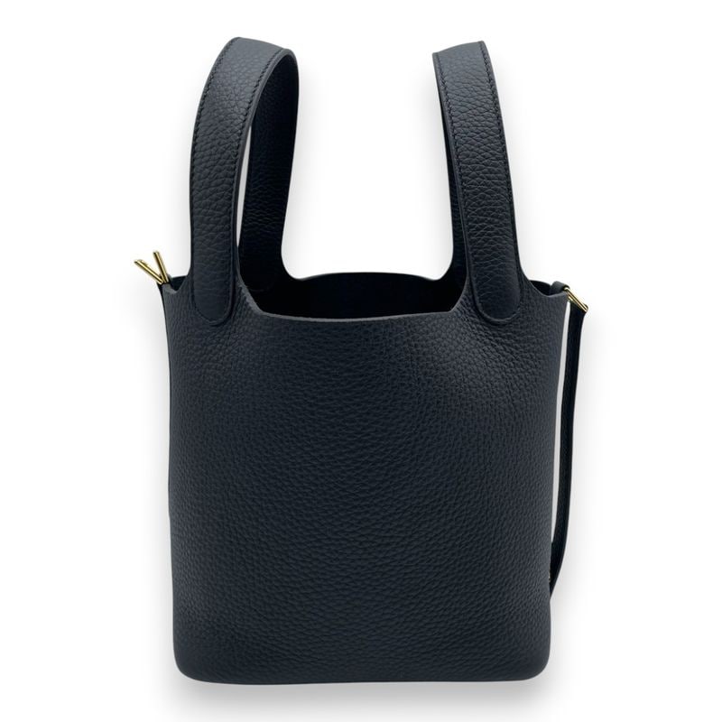 エルメス ピコタンロック PM ノワール トリヨンクレマンス ゴールド金具 K刻印