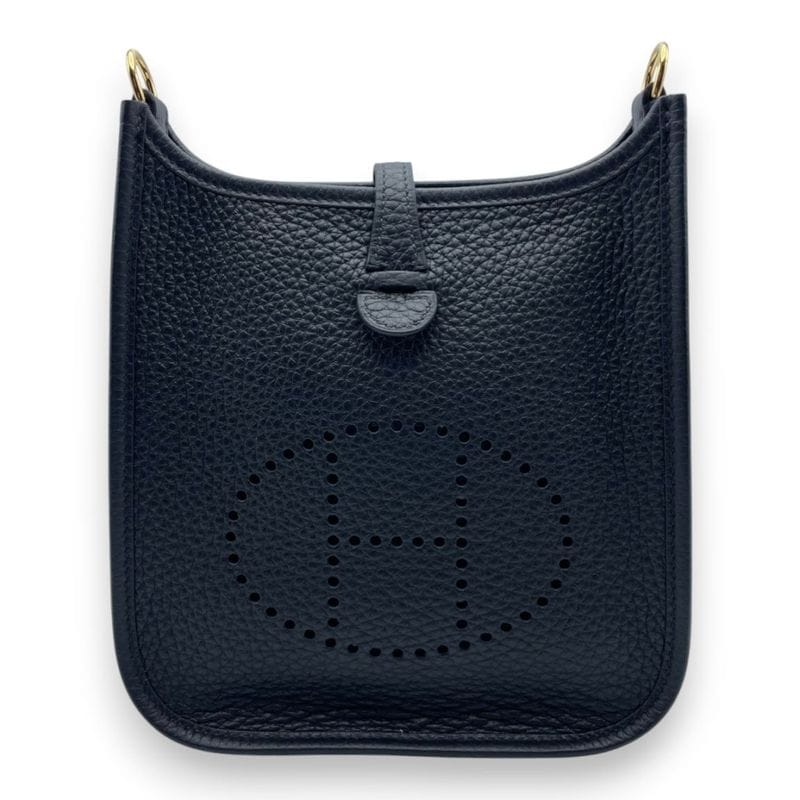 エルメス ミニエヴリン アマゾーヌ TPM ノワール トリヨンクレマンス ゴールド金具 K刻印