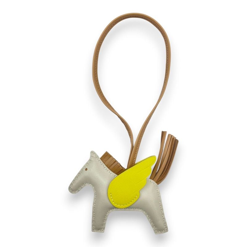 エルメス ロデオチャーム ロベオロック PM ノワール シルバー金具 K