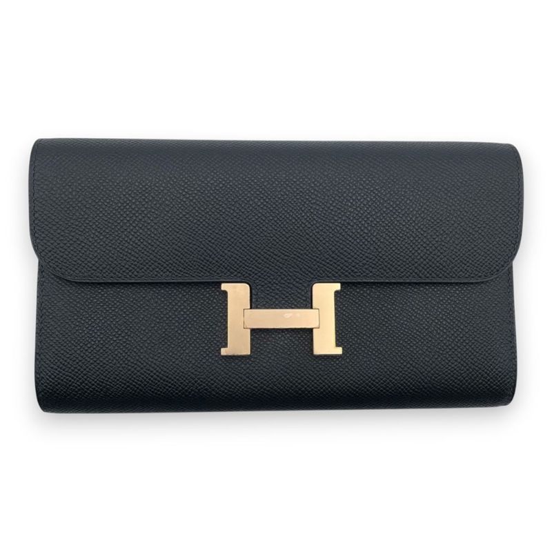 エルメス コンスタンストゥーゴー ノワール エプソン ピンクゴールド金具 W刻印