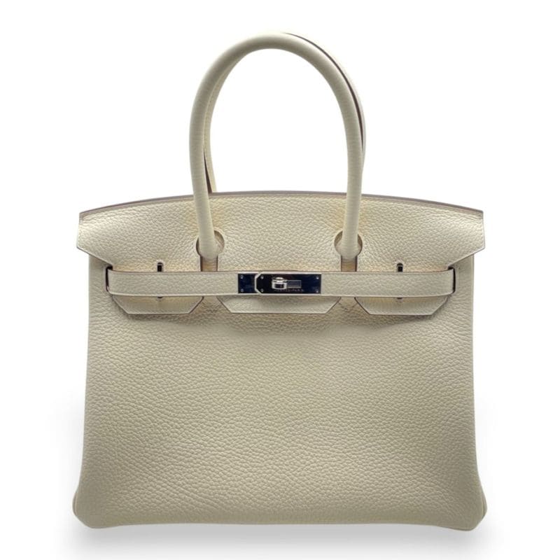 エルメス バーキン 30 ナタ トゴ シルバー金具 Z刻印