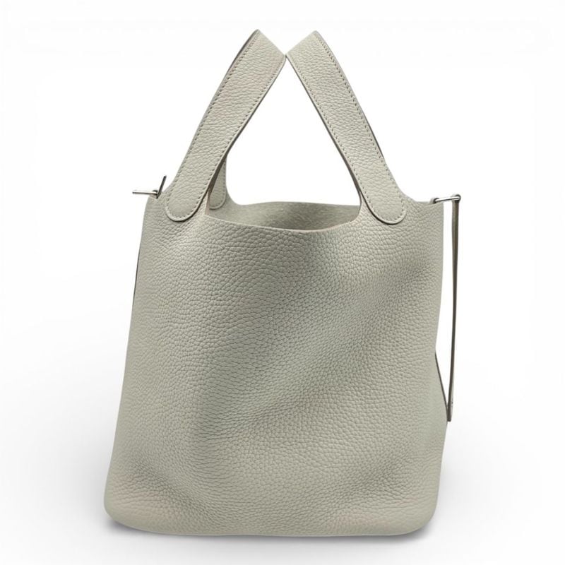 ♡美品♡エルメス ピコタンロックMM ノワール シルバー金具 エルメス ピコタンロック PM ノワール トリヨンクレマンス シルバー