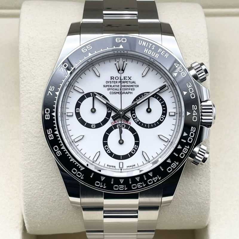 ロレックス デイトナ 126500LN ホワイト ステンレススチール 40mm