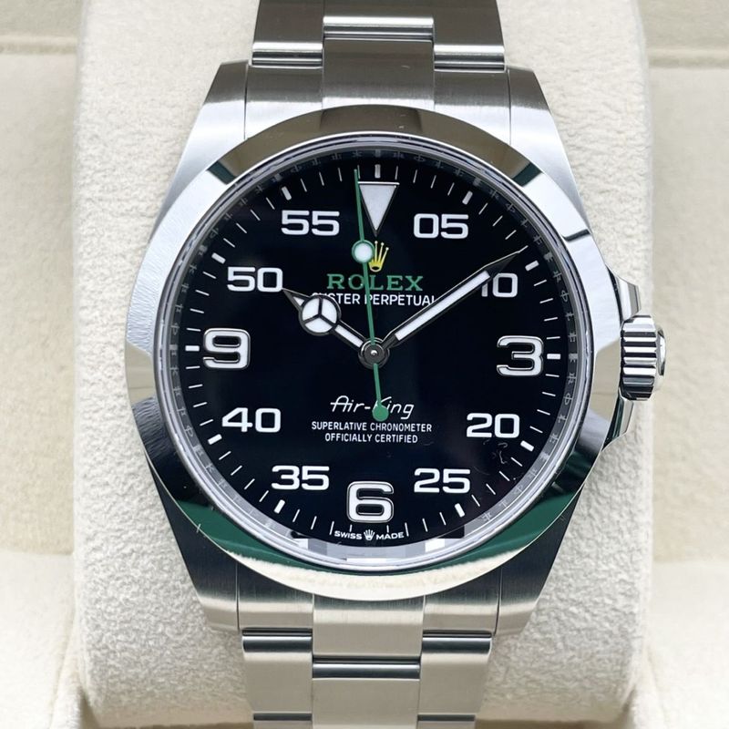 ロレックス エアキング 126900 ブラック 40mm