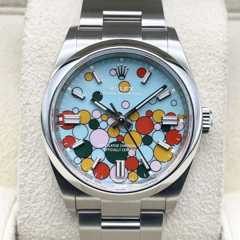 ロレックス オイスターパーペチュアル 126000 オイスターブレスレット セレブレーションモチーフ 36mm