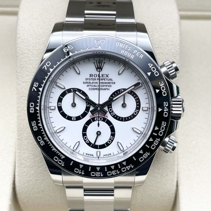 ロレックス デイトナ 126500LN ホワイト ステンレススチール 40mm