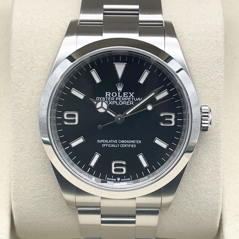 ロレックス エクスプローラー 124270 ブラック 36mm