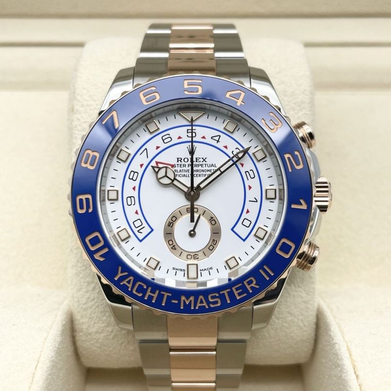 ロレックス ヨットマスター II 116681 ホワイト 44ｍｍ