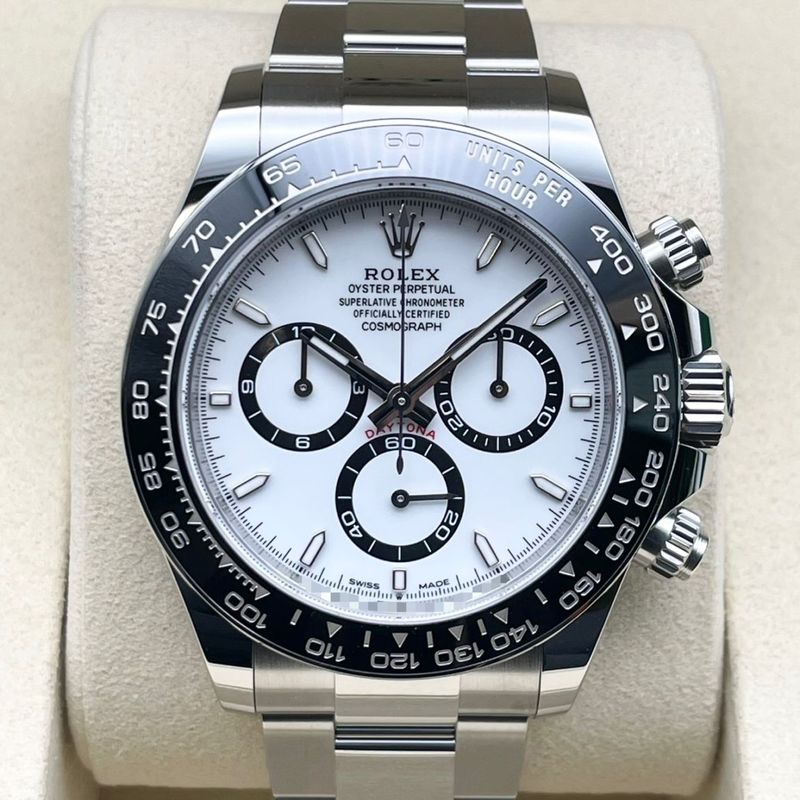 【保証書日付2026年2月！】 ロレックス デイトナ 126500LN ホワイト ステンレススチール 40mm