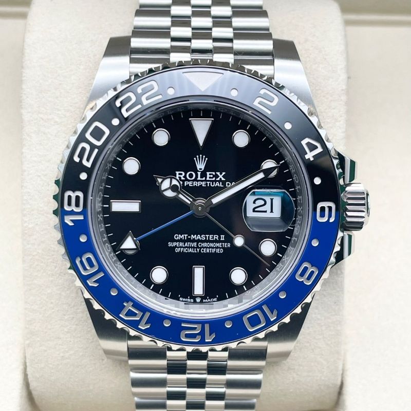 ロレックス GMTマスターII 126710BLNR オイスターブレスレット