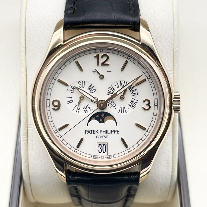 パテックフィリップ アニュアルカレンダー 5146R-001 アイボリー 39ｍｍ