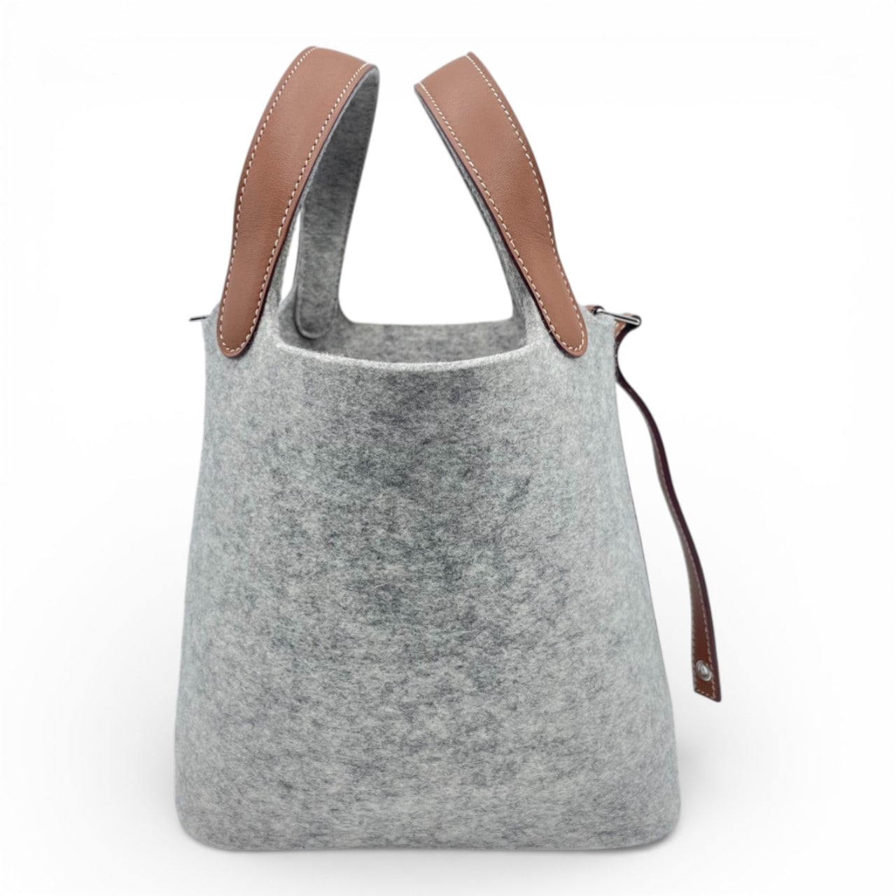 エルメス ピコタンロック PM ゴールド フェルト シルバー金具 Z刻印