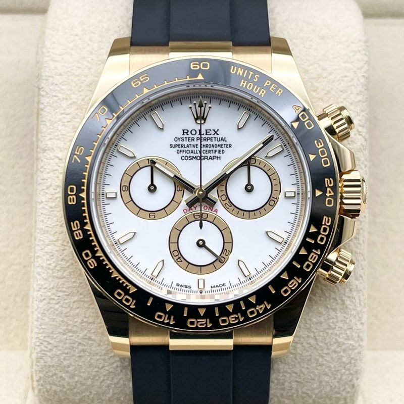 ロレックス デイトナ 126518LN イエローゴールド ホワイト 40mm