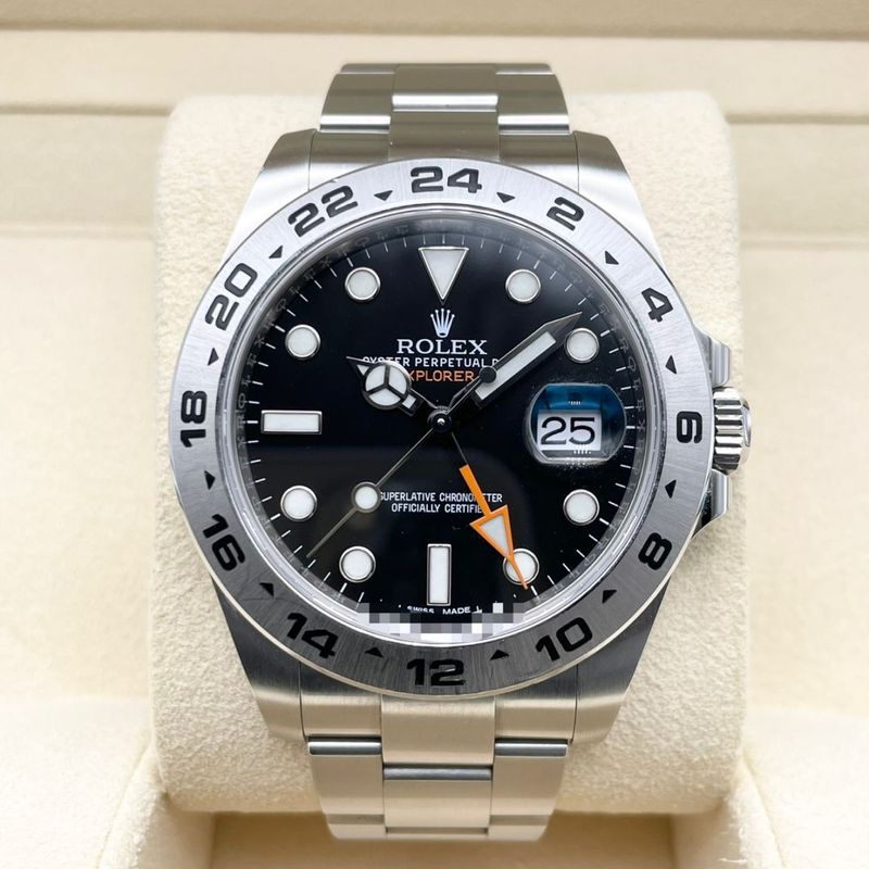 ロレックス エクスプローラーII 216570 ブラック  42mm