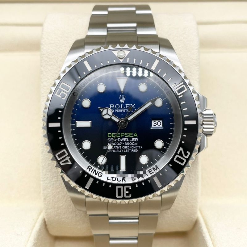 ロレックス シードゥエラー ディープシー 116660 Dブルー ステンレススチール 44mm